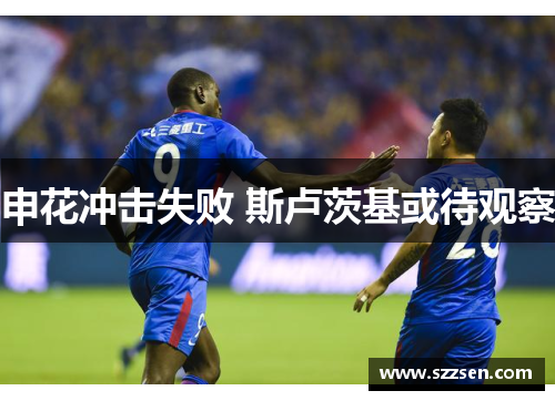 申花冲击失败 斯卢茨基或待观察